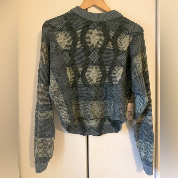 Free People Cropped Sweater Size XS - Picture 4 of 6